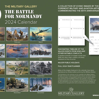 2024 Calendar - The Battle for Normandy